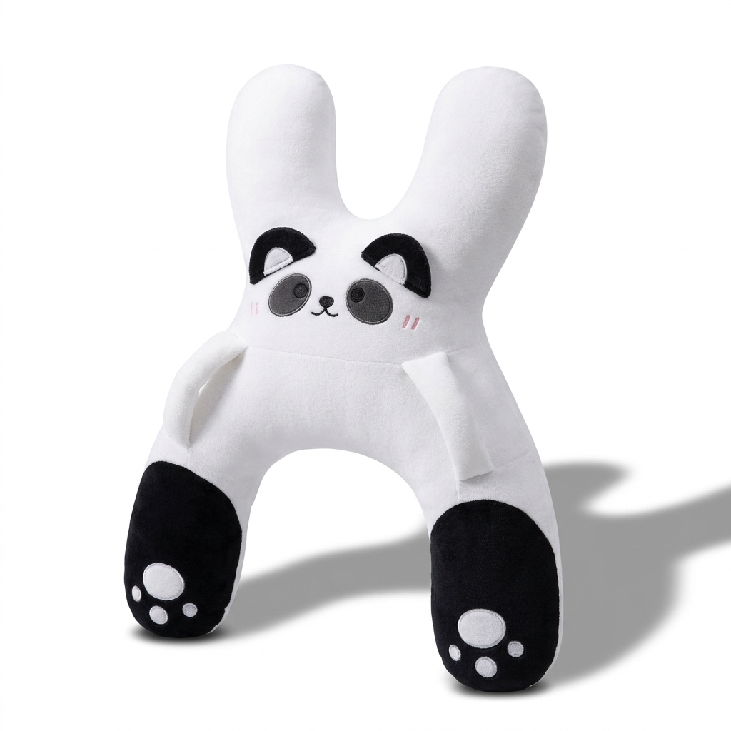 Almohada de auto que sujeta su cabeza y cuello