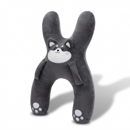 Almohada de auto que sujeta su cabeza y cuello